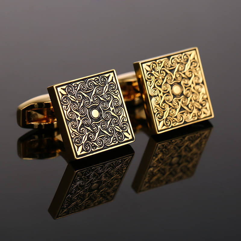 Vagus Nerve Gold Cufflinks