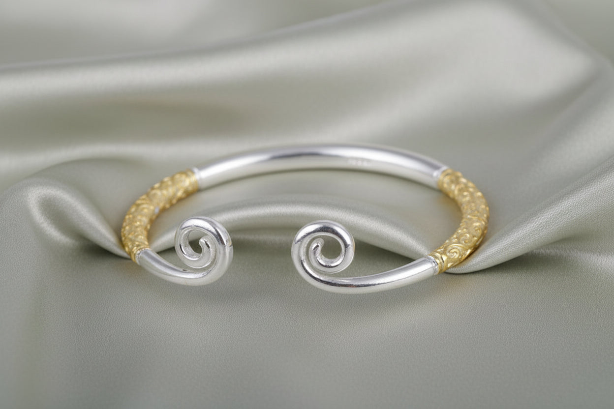 Monkey King Hoop Charm Bracelet