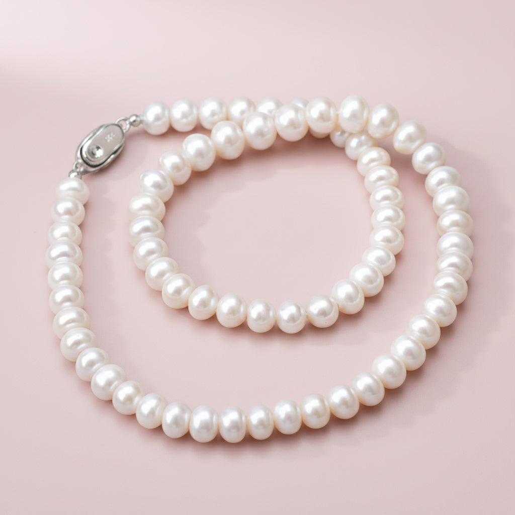 Natural Freshwater Pearl Necklace