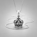 Distressed Crown Pendant