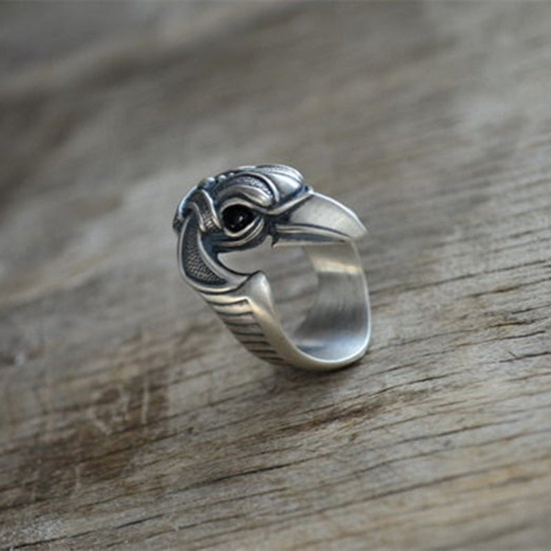 Gothic Raven Ring