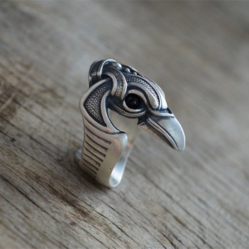 Gothic Raven Ring