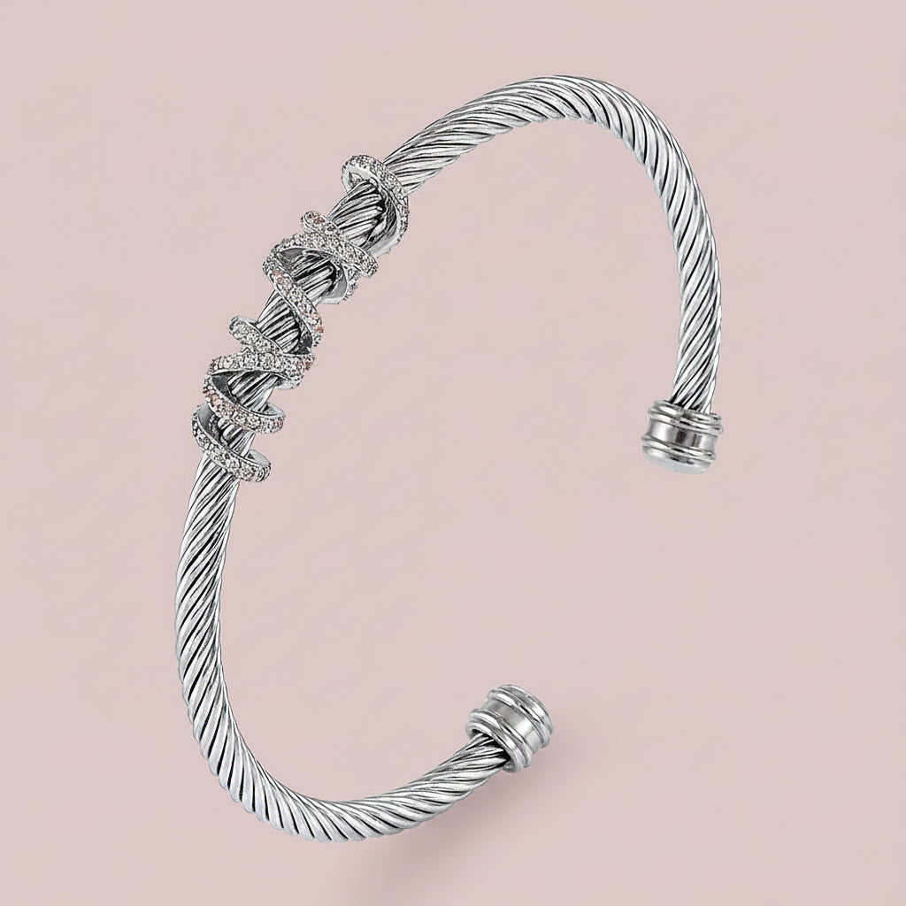 Titanium Steel Stranded Cable Bracelet
