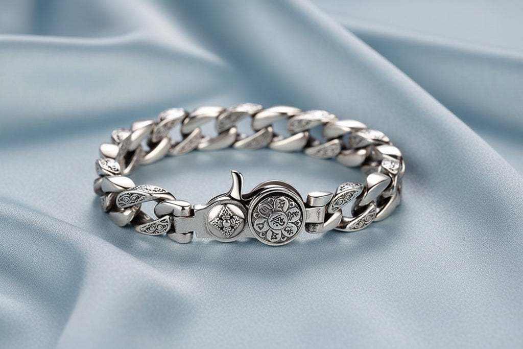 Mantra Rotatable Retro Bracelet
