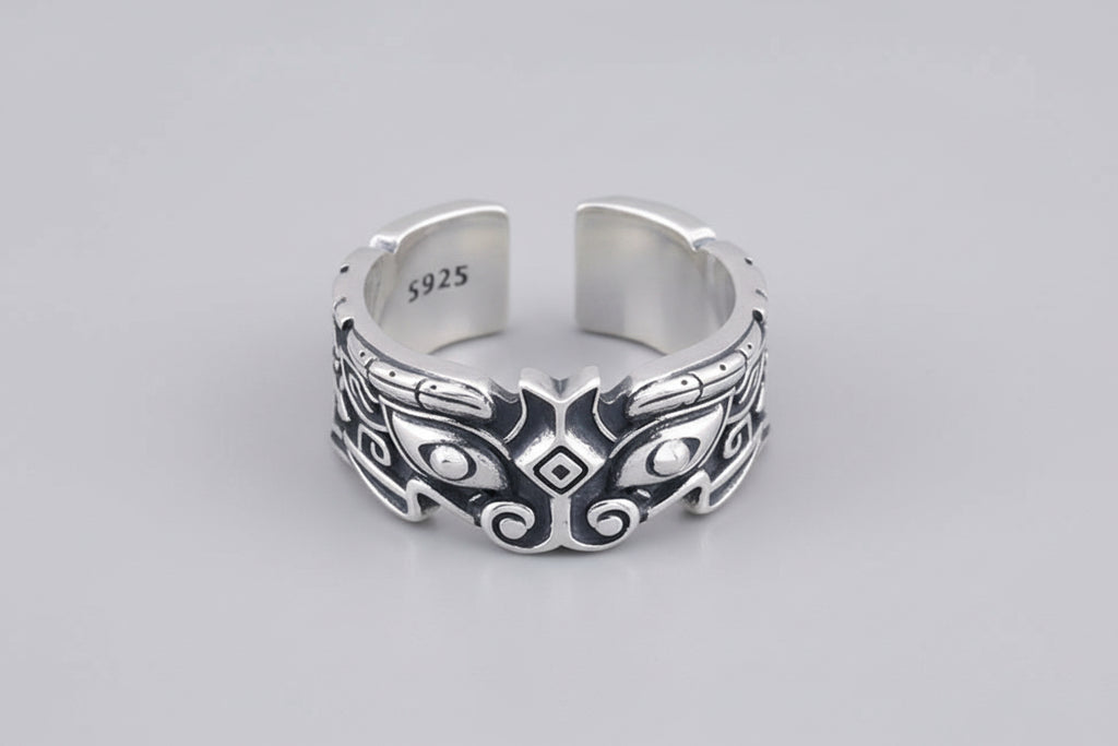 Warrior Mask Ring