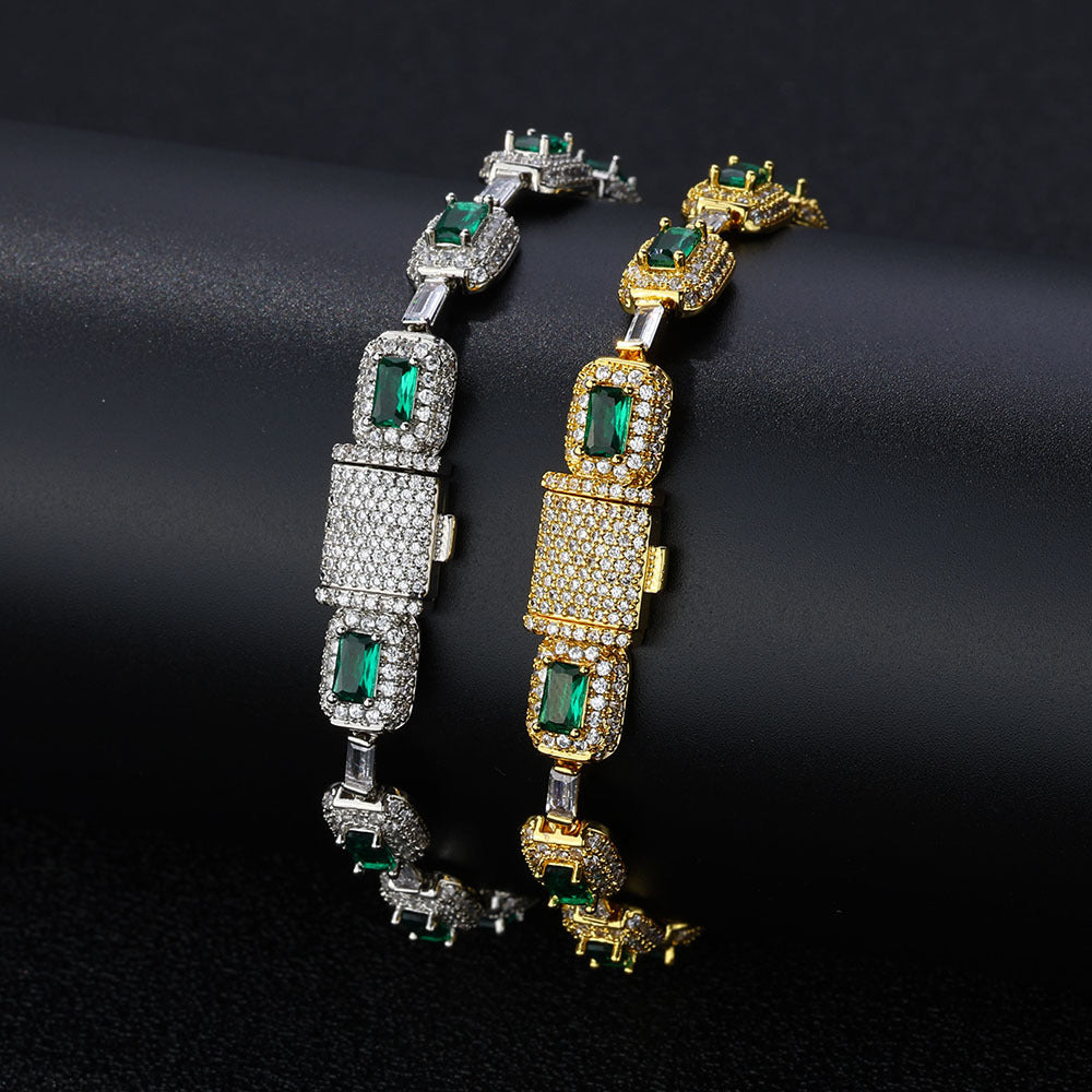 Men's European Gemstone Bracelet