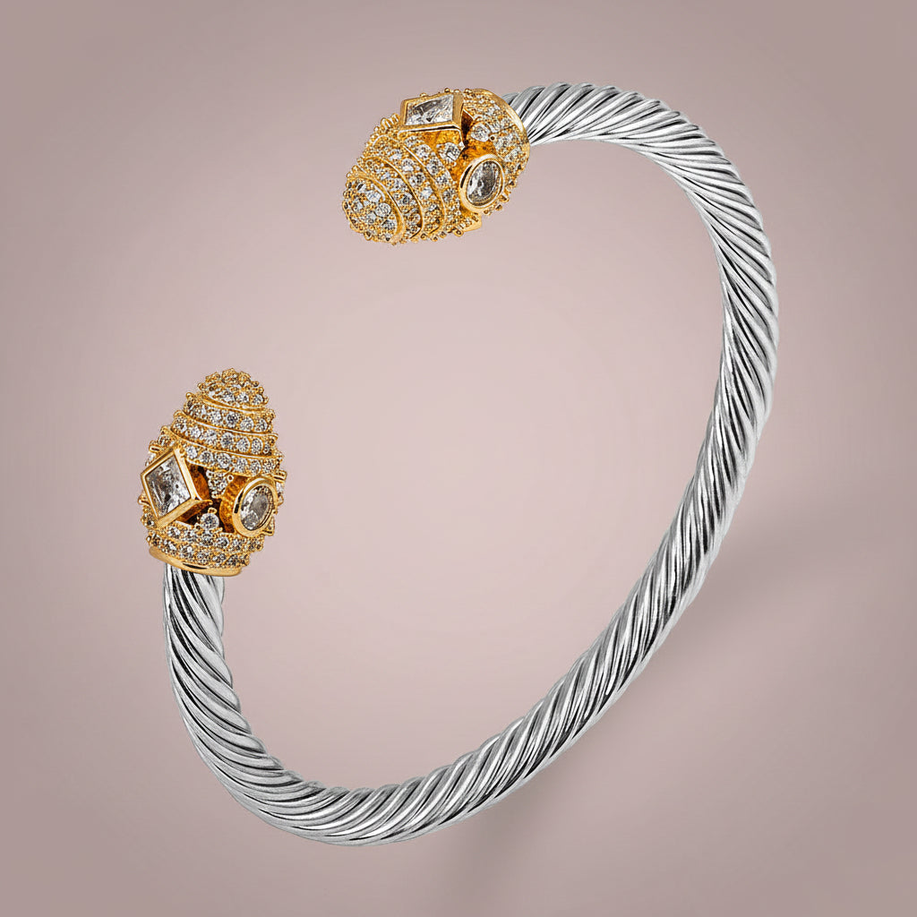 Titanium Steel Stranded Cable Bracelet