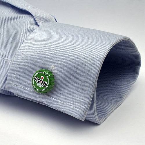 Beer Bottle Cap Cufflinks