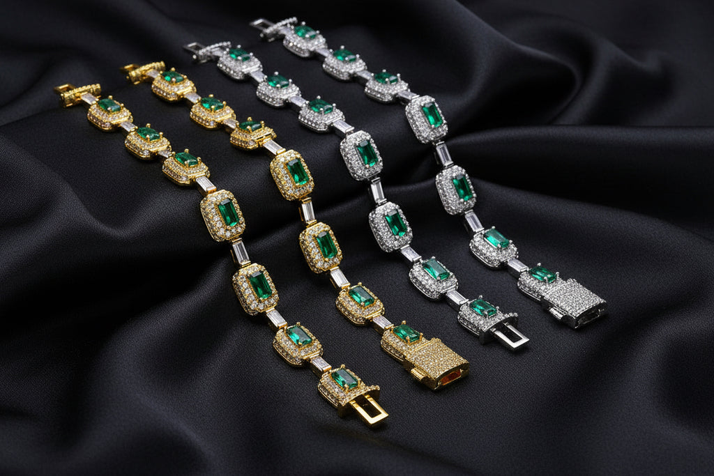 Men's European Gemstone Bracelet