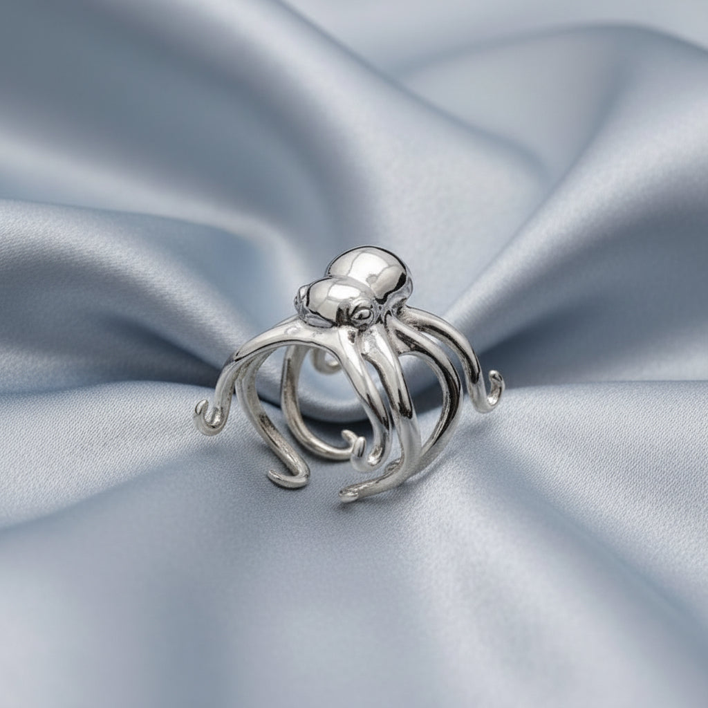 Octopus Surgical Steel Ring