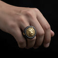 Men's Lion Head Ring