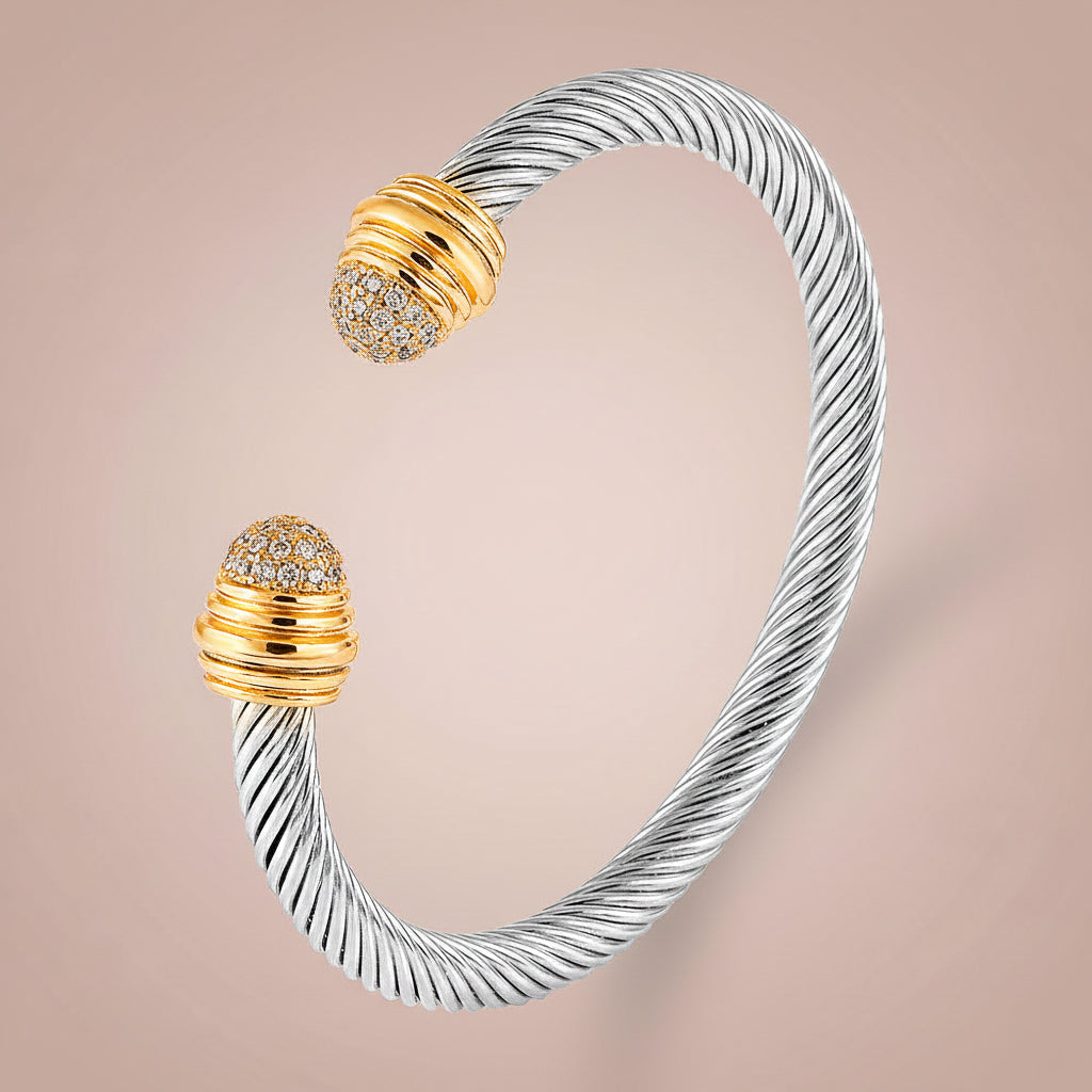 Titanium Steel Stranded Cable Bracelet