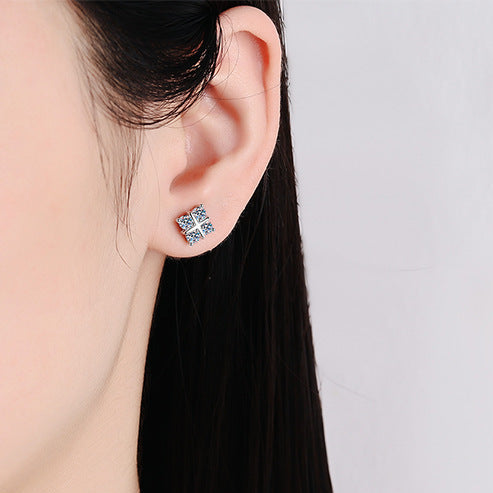 Moissanite Stud Earrings