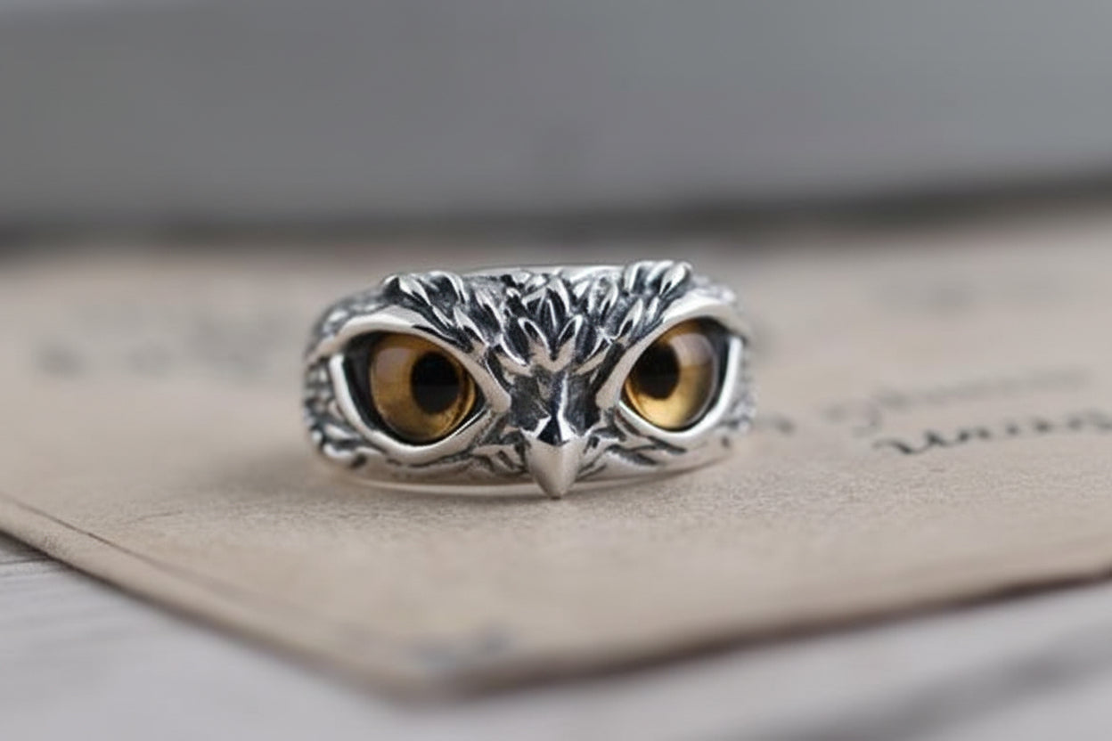Wisdom Owl Ring