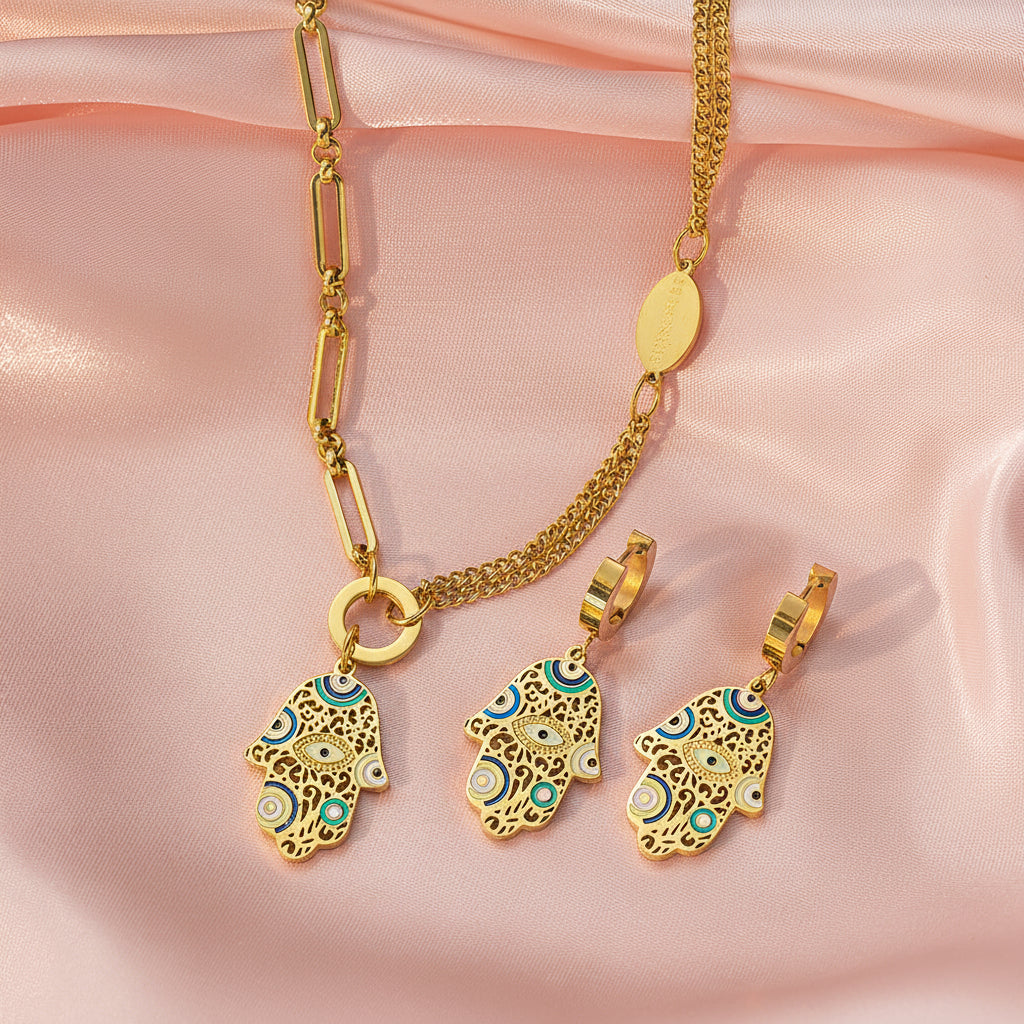 Byzantine Cloisonné Jewelry Set