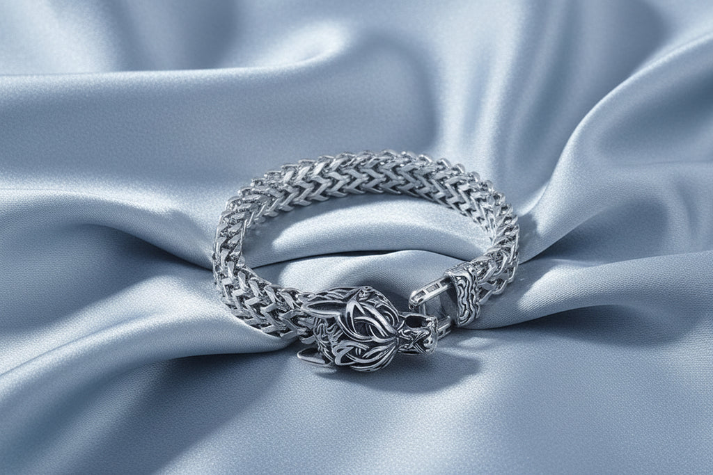 Viking Titanium Steel Bracelet