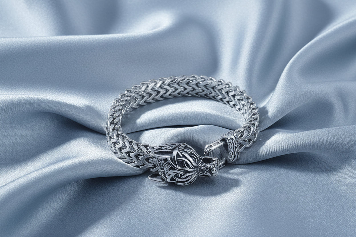 Viking Titanium Steel Bracelet