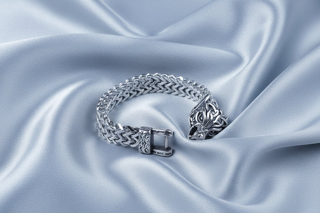 Viking Titanium Steel Bracelet