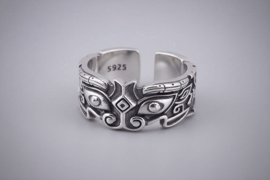 Warrior Mask Ring