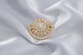 Celestial Star & Moon Brooch