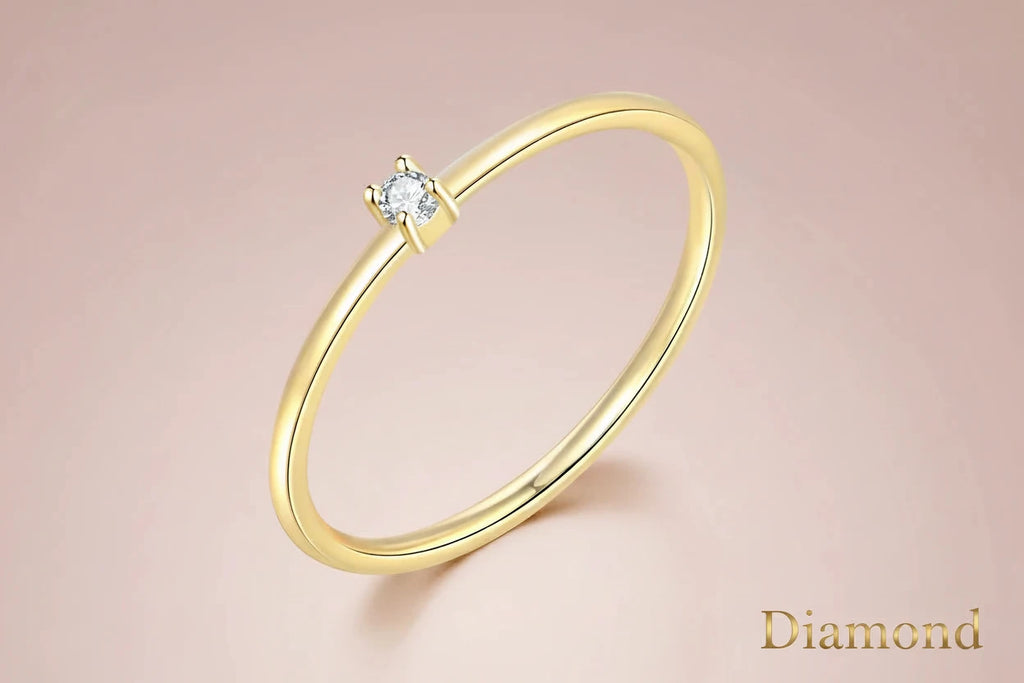 Thin Dainty Stack Rings