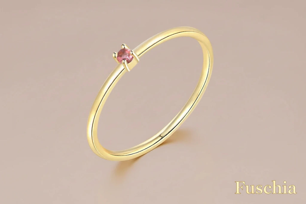 Thin Dainty Stack Rings