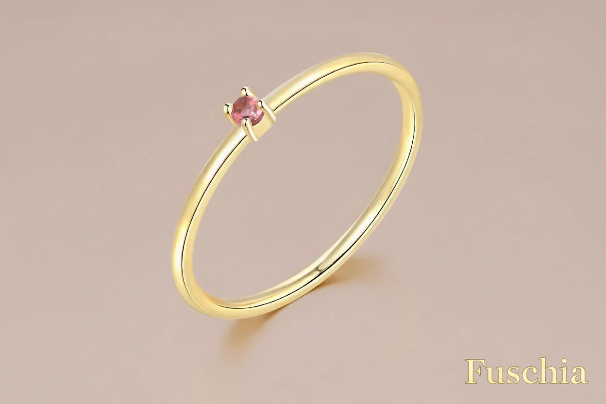 Thin Dainty Stack Rings