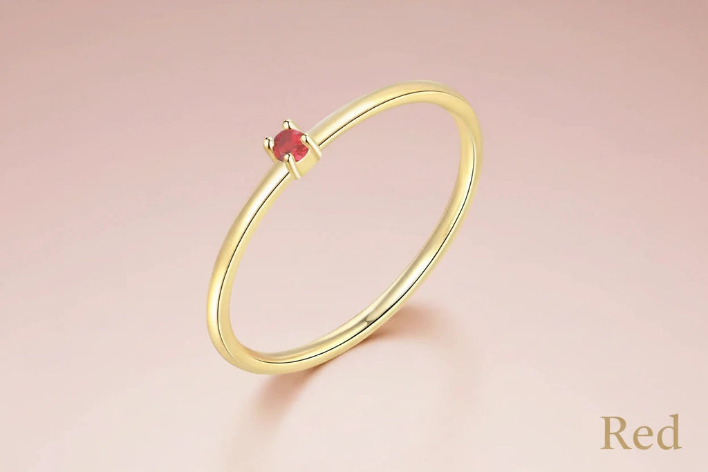 Thin Dainty Stack Rings