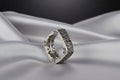 Square Round Pangu Ring