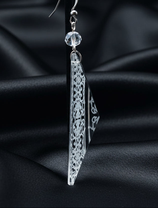 ⚜️Loopy Loops Glass Baguette Earrings