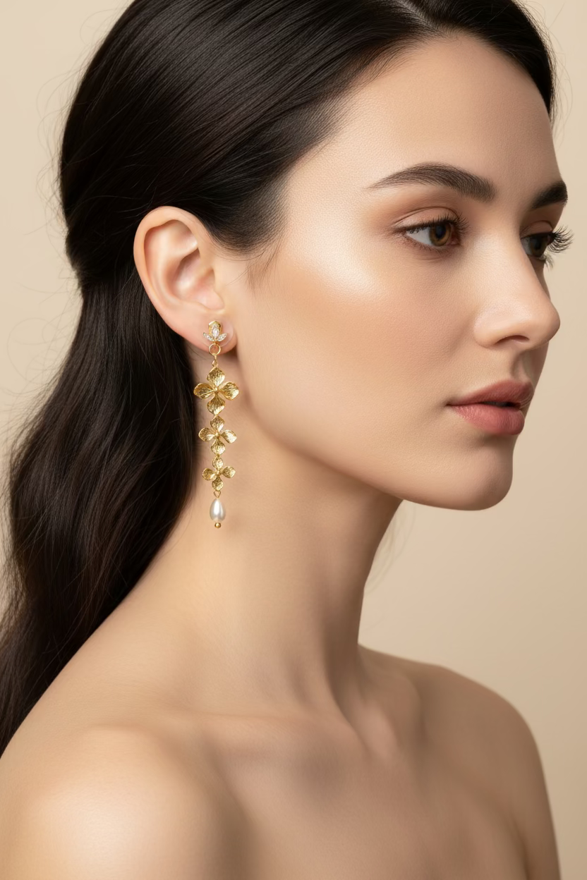 Cascade Drop Earrings 🐝