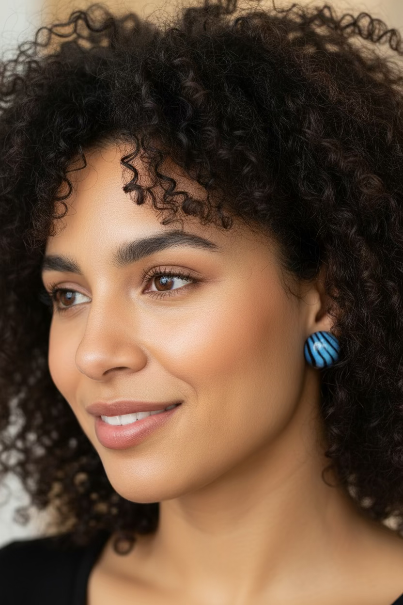 Murano Stud Earrings 🐝