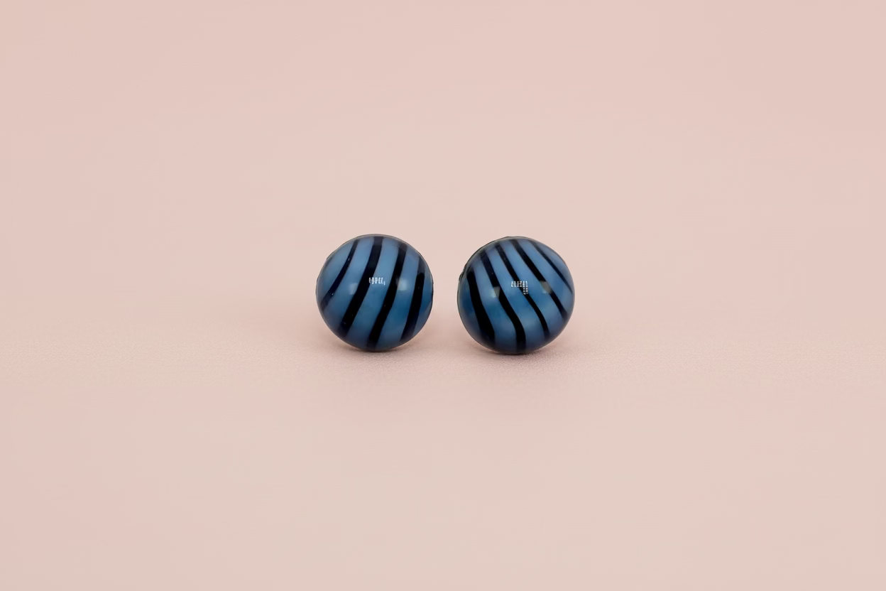 Murano Stud Earrings 🐝