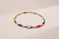 Colorful Baguette Bracelet 🐝
