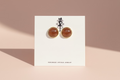 Genuine Golden Sandstone Studs 🐝
