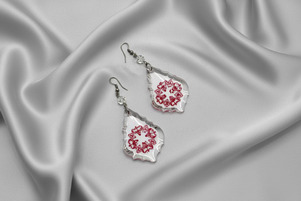 ⚜️Baroque Glass Drop Earrings