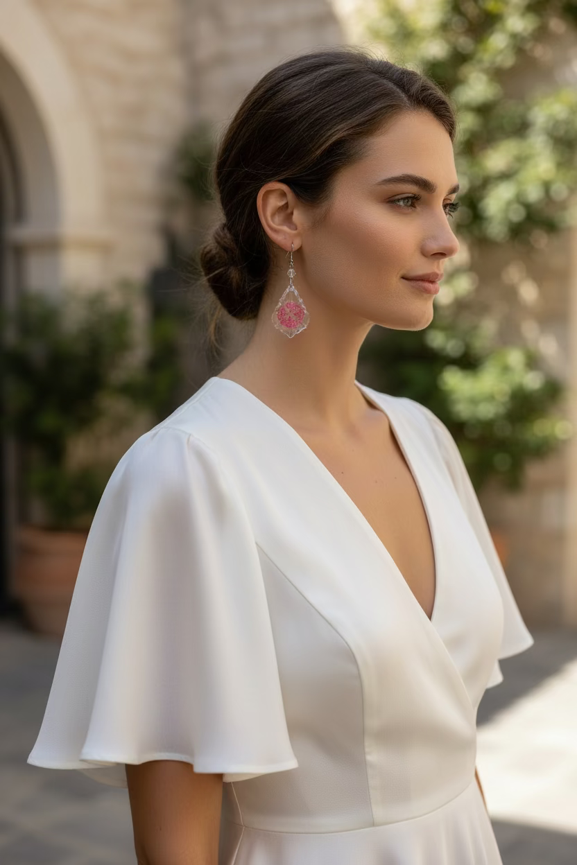 ⚜️Baroque Glass Drop Earrings
