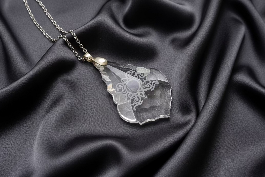 ⚜️Baroque Glass Drop Pendant