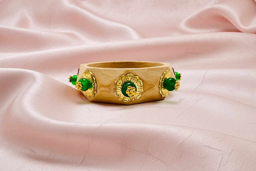 ⚜️Baroque Medallion Bangle Bracelet