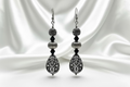 Filigree Leaves Drop Earrings 🐝