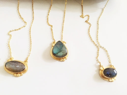Agadir Labradorite Pendant