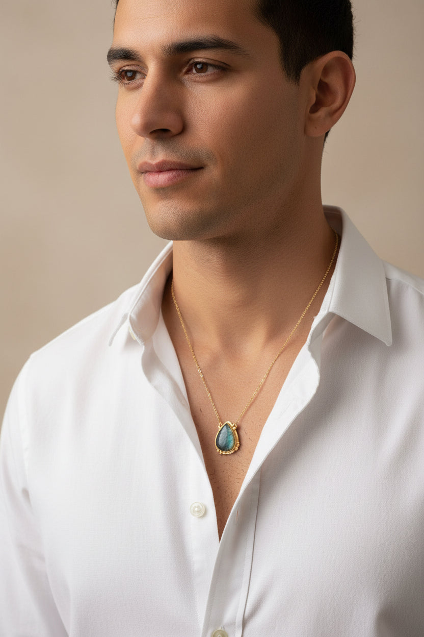 Agadir Labradorite Pendant