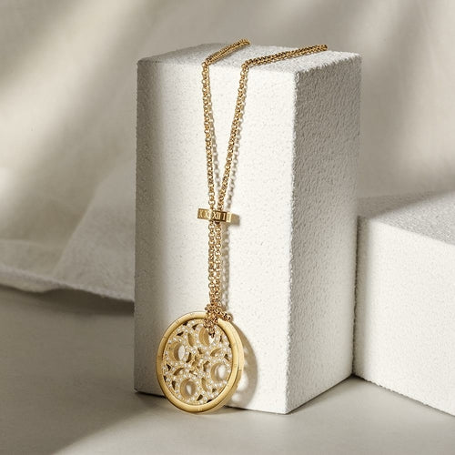 Clover Medallion Necklace