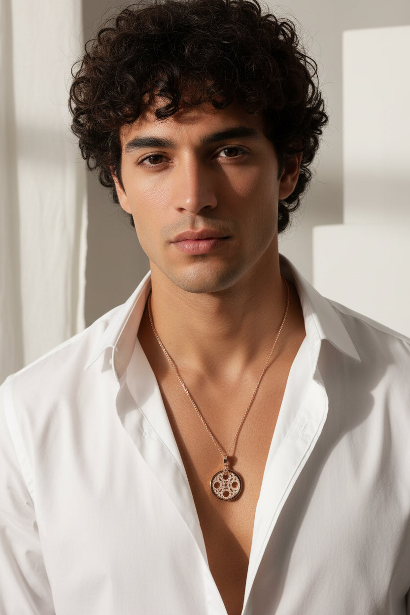 Clover Medallion Necklace