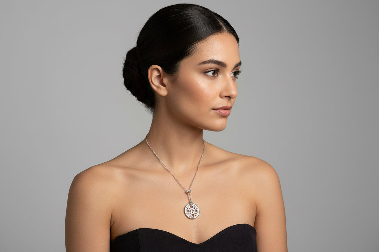 Clover Medallion Necklace