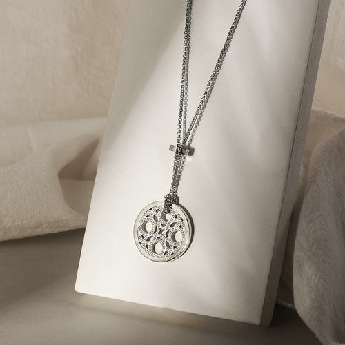Clover Medallion Necklace