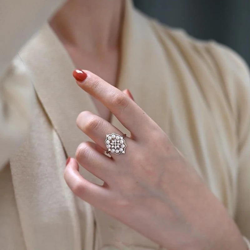 Baroque Pearl Ring