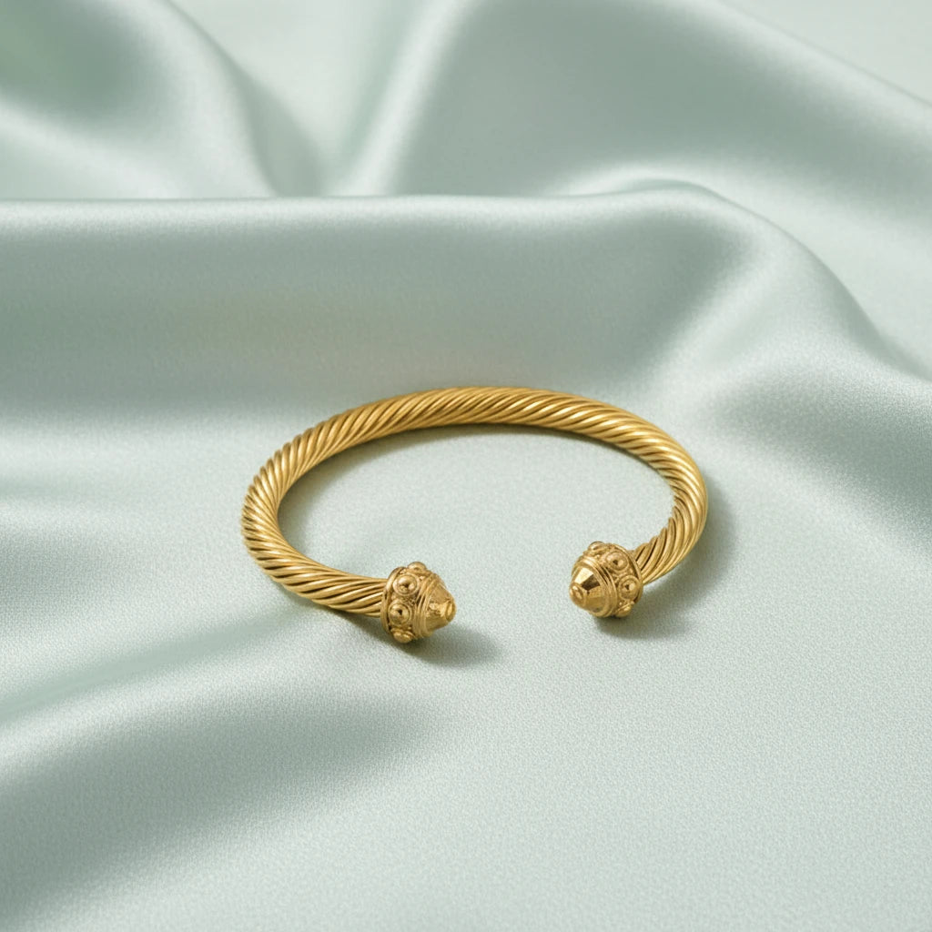 Stainless Steel Cable Wire Adjustable Bracelet