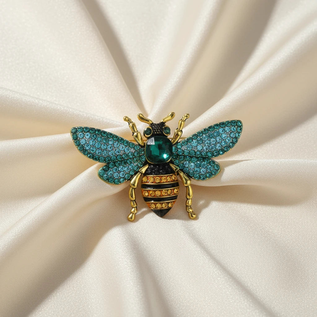 Shining Bee Brooch