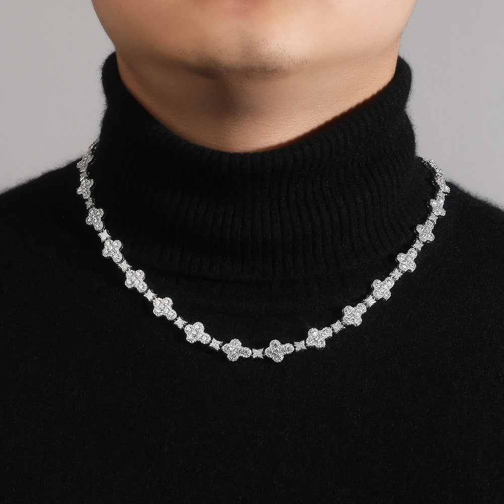 Cross Link Chain Necklace